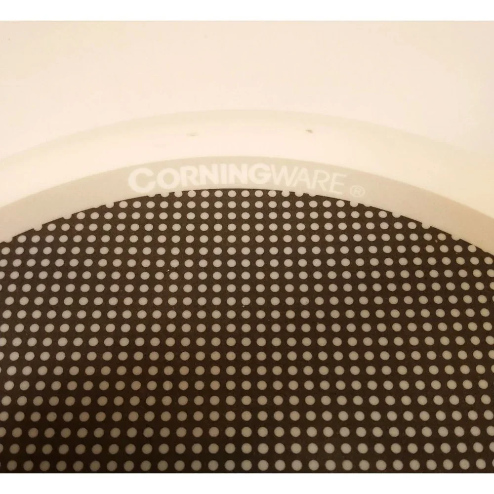 Corning Ware 4784 Microwave Pyroceram Oval Open Roaster Baking Platter Tray